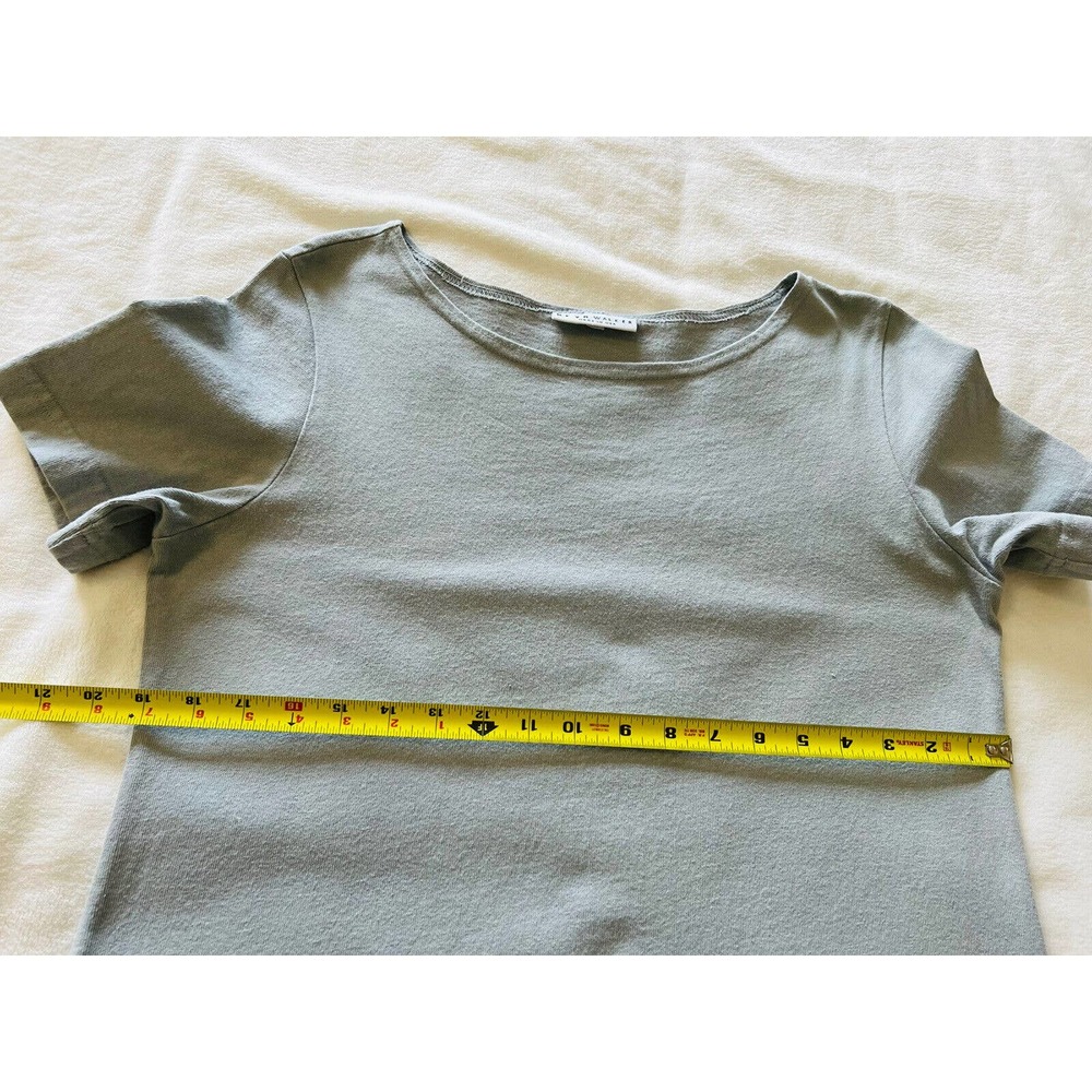 Bryn Walker Sz Small Solid Gray Heavy Cotton Tuni… - image 8